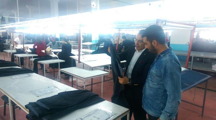 Kaymakam Kaya OSB&rsquo;de incelemelerde bulundu