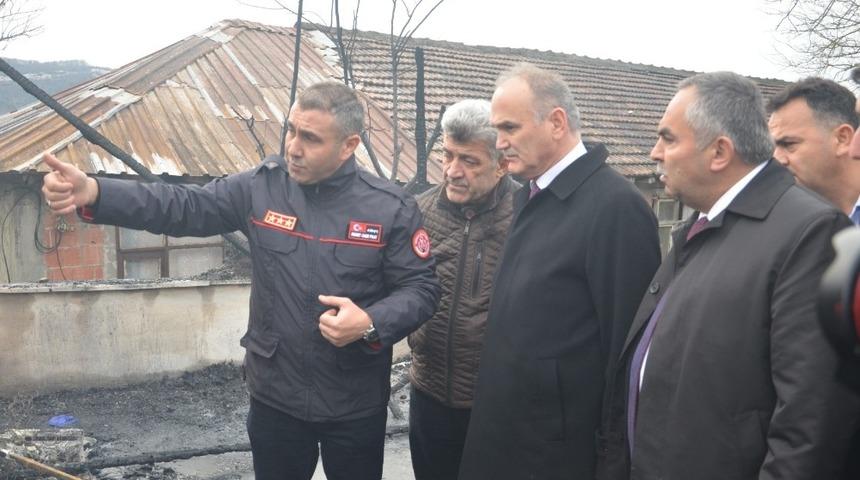 &Ouml;zl&uuml;&rsquo;den Korkmaz ailesine başsağlığı ziyareti