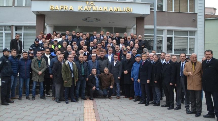 Kaymakam T&uuml;rkel t&ouml;renle uğurlandı