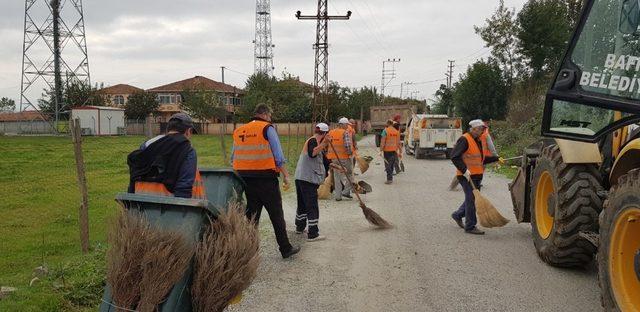 Bafra’da mıntıka temizliği