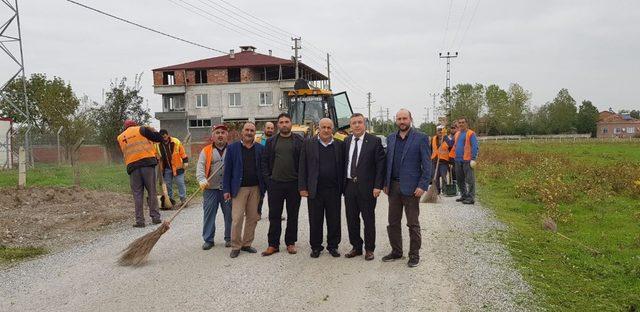 Bafra’da mıntıka temizliği