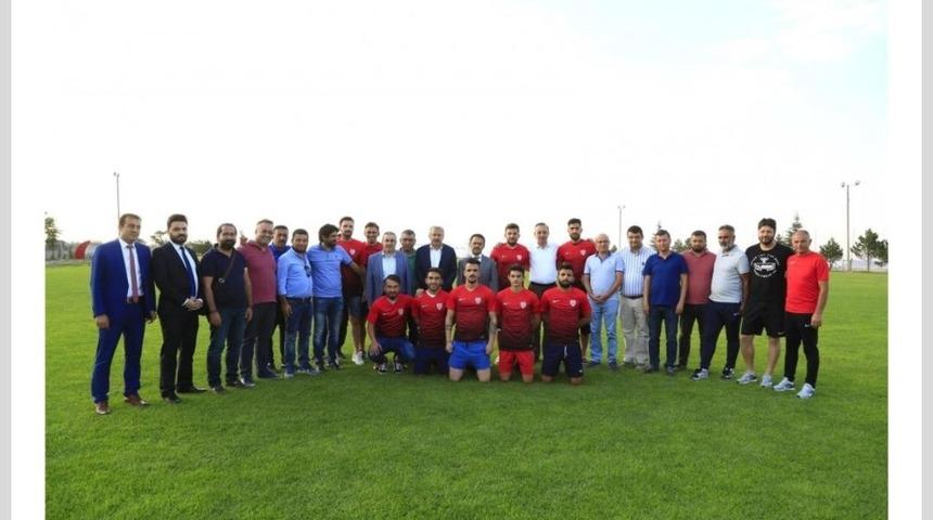 Nevşehir Belediyespor Kul&uuml;p Başkanı Kaya, taraftarlara seslendi