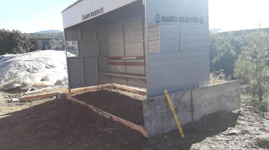 Alanya&rsquo;da &ouml;ğrencilere &ouml;zel otob&uuml;s durağı