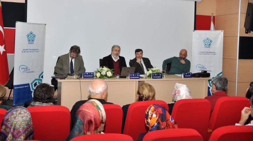 Konya&rsquo;da &rsquo;Mevlana&rsquo;nın İrfani Mirası ve D&uuml;nyaya Etkileri&rsquo; konuşuldu