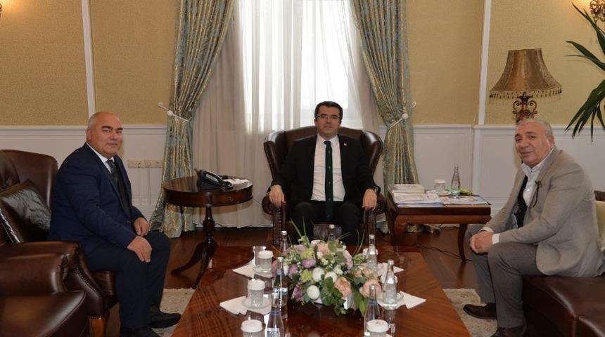 Başkan Kılı&ccedil;&rsquo;tan Vali Memiş&rsquo;e ziyaret