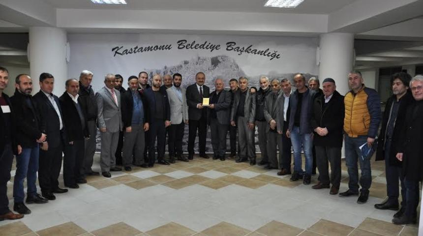 Esentepe Mahallesi Muhtarı Karandı&rsquo;nda Belediye Başkanı Tahsin Babaş&rsquo;a ziyaret