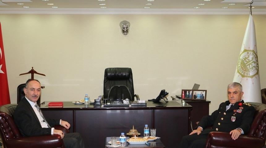 Jandarma Genel Komutanı Arif &Ccedil;etin Kırıkkale&rsquo;de