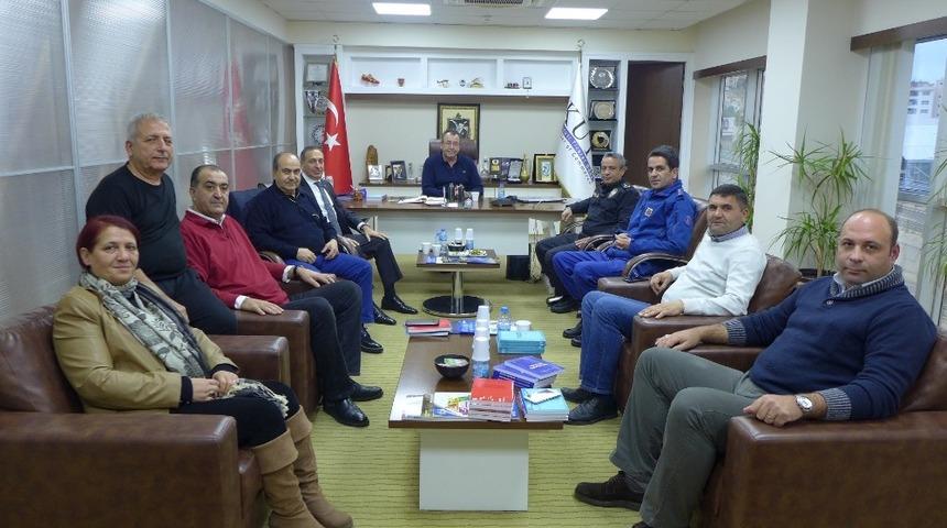 Emniyet Müdürü Berksoy, Kuşadası Ticaret Odası’nı ziyaret etti