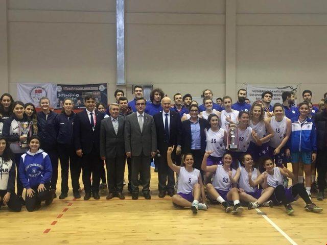 &Uuml;niversitelerarası Basketbol Ligi&rsquo;nde birinci lige y&uuml;kselen takımlar belli oldu 1
