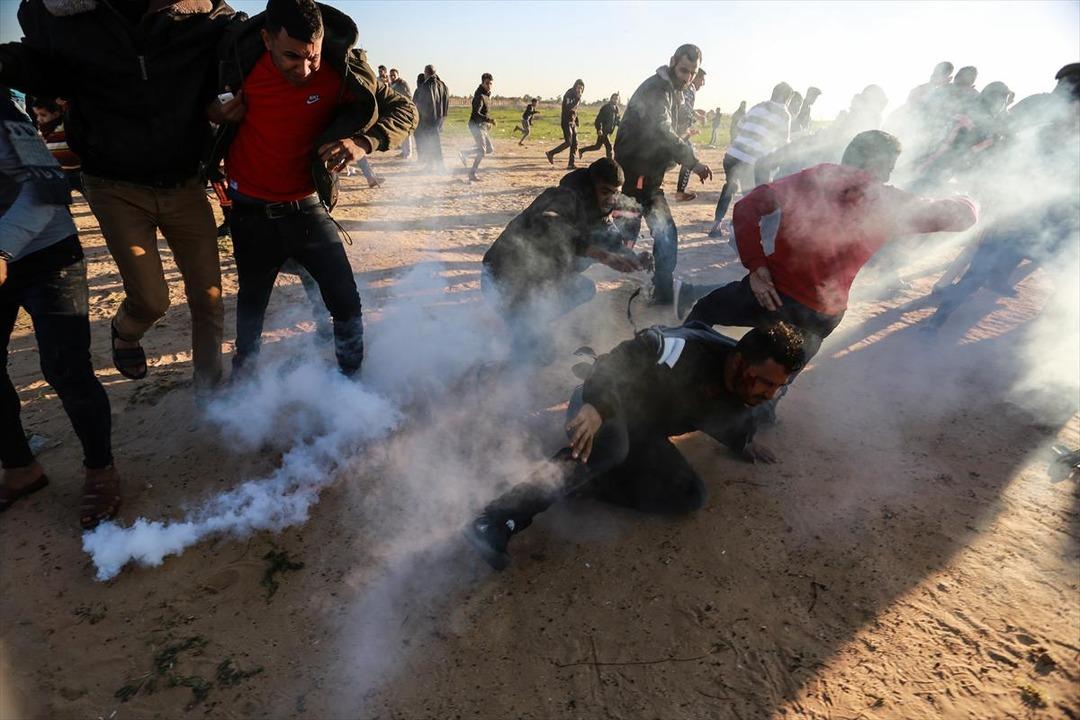 Gazze&rsquo;deki &lsquo;B&uuml;y&uuml;k D&ouml;n&uuml;ş Y&uuml;r&uuml;y&uuml;ş&uuml;&rsquo; g&ouml;sterileri 