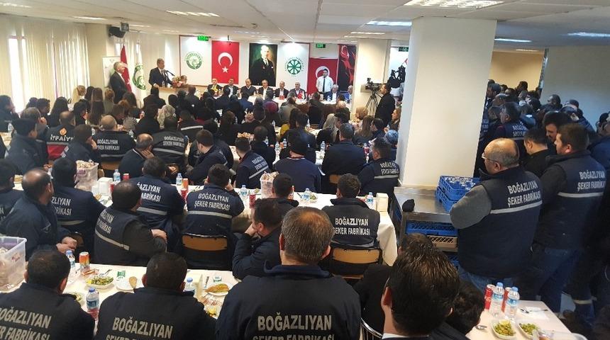 Boğazlıyan Şeker Fabrikasında 168 bin ton şeker &uuml;retildi