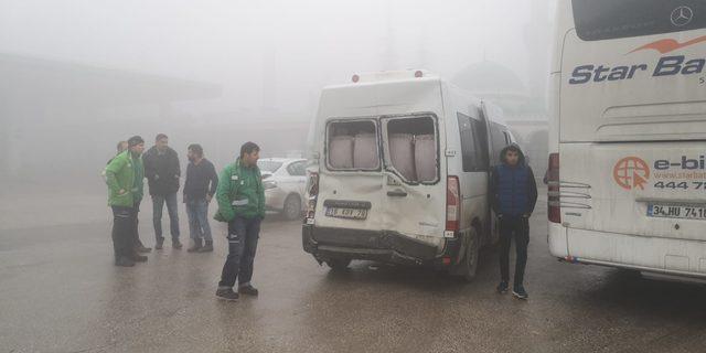 Bursa'da siste zincirleme kaza: 7 yaralı