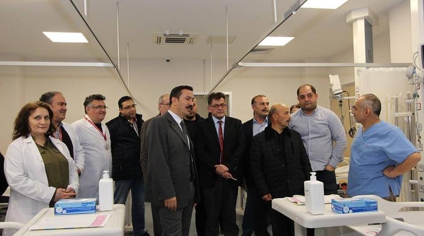 Koroner yoğun bakım ile kardiyoloji servislerinin kapasiteleri artırıldı