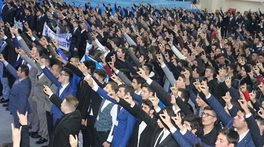 Ülkücüler ’Şahlanış Gecesi’nde bir araya geldi