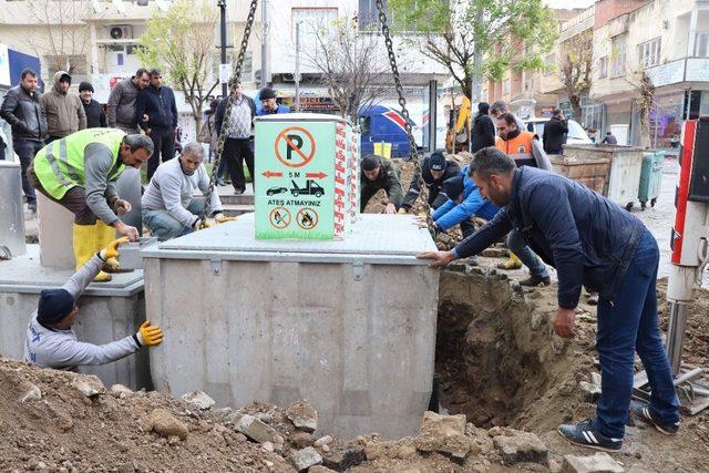 Siirt’te çöp konteynerleri yeniliyor