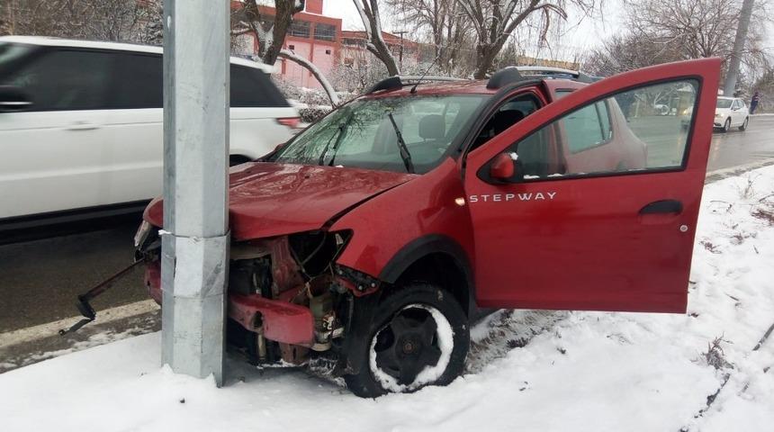 Akpınar il&ccedil;esinde kaza: 1 yaralı