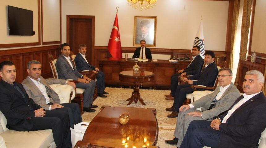 Eğitim Bir Sen&rsquo;den Vali  Baruş&rsquo;u ziyaret