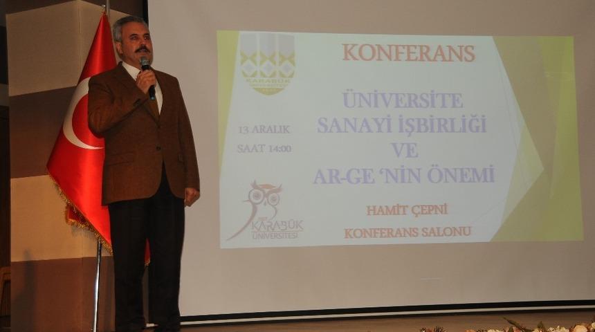 &ldquo;&Uuml;niversite Sanayi İşbirliğinde ARGE nin &ouml;nemi&rdquo; paneli