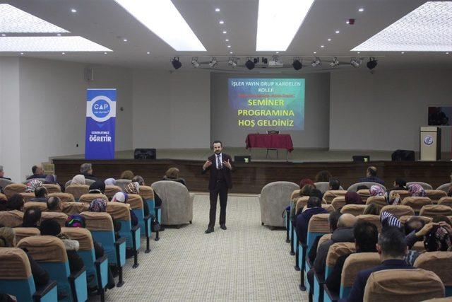 Kardelen Kolejinde ’Acı Yoksa Başarı Yok’ semineri düzenlendi