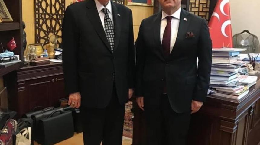 Başkan Kayda’dan, Bahçeli’ye teşekkür ziyareti