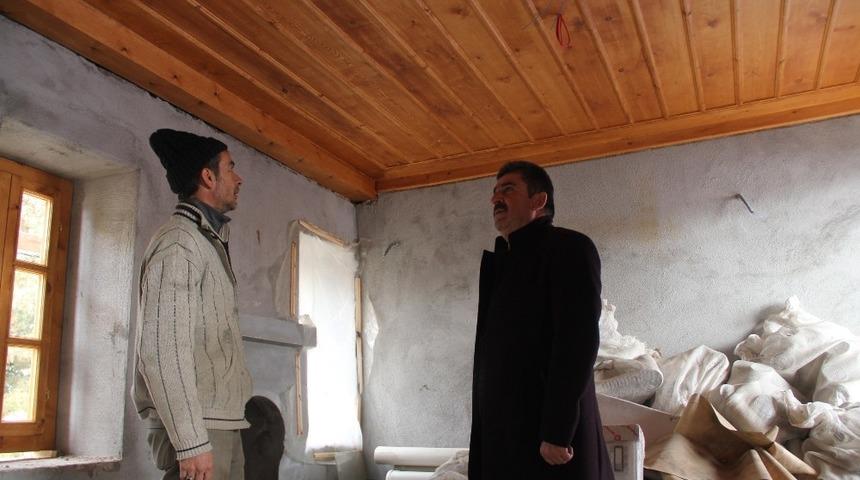 Gerede’de, ‘Kiliseli Han’ın restorasyonu devam ediyor