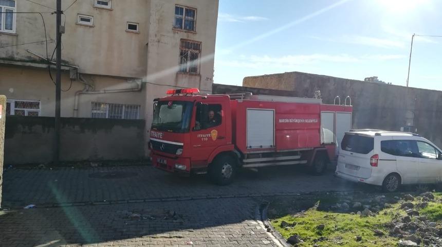 Midyat&rsquo;ta termosifon yangını