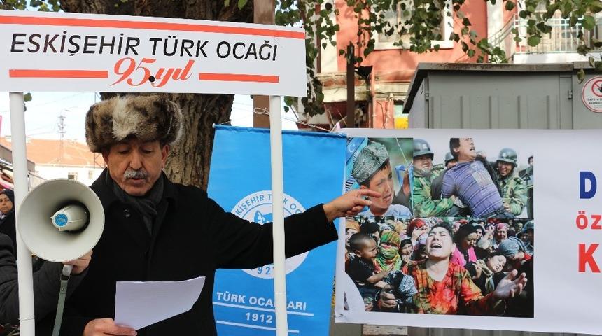 T&uuml;rk Ocağı Doğu T&uuml;rkistan i&ccedil;in seferber oldu
