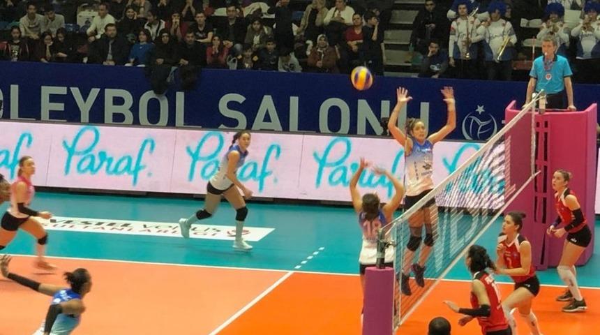 Aydın&rsquo;ın Sultanları Halkbank&rsquo;ı yendi