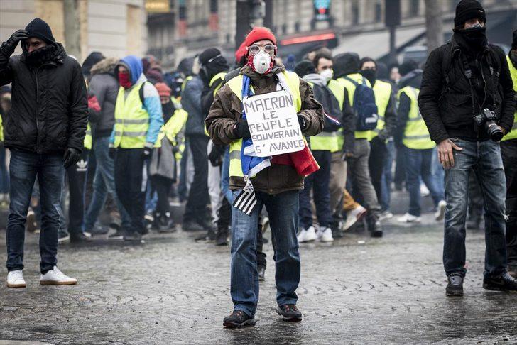 Fransa'daki gösterilerin bilançosu ağır oldu  G2