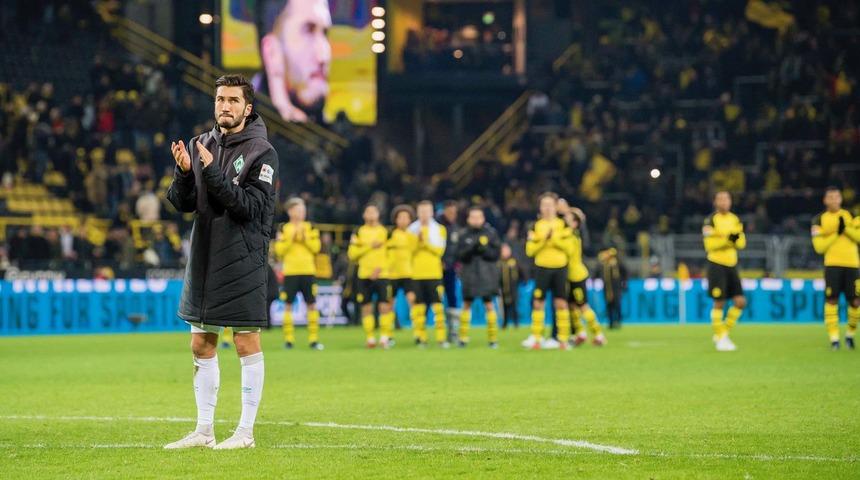 Dortmund'da Nuri'ye sevgi seli