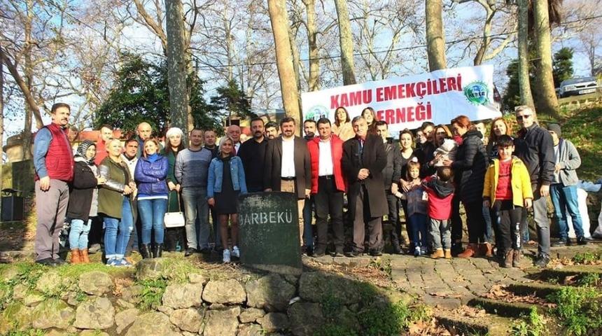 Kamu emek&ccedil;ileri hamsi şenliğinde bir araya geldi