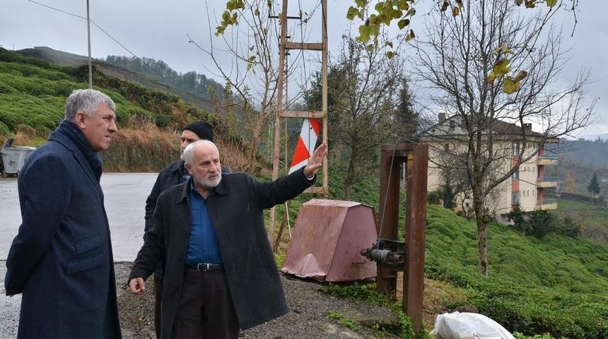 Başkan Sarıalioğlu, Serince Mahallesinde incelemelerde bulundu