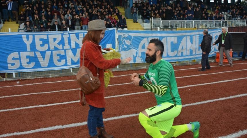 Aşkta kazandı, ma&ccedil;ta kaybetti