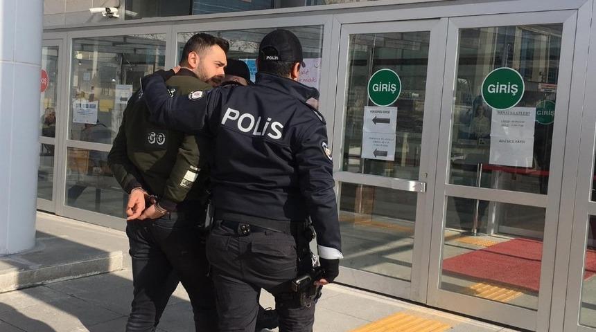 Televizyon çalan şüpheli yakalandı