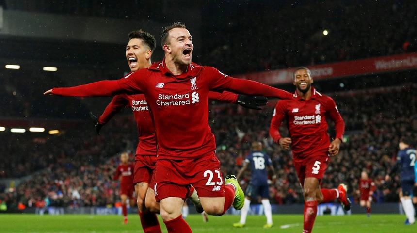 Liverpool 3 - 1 Manchester United (Maç özeti)