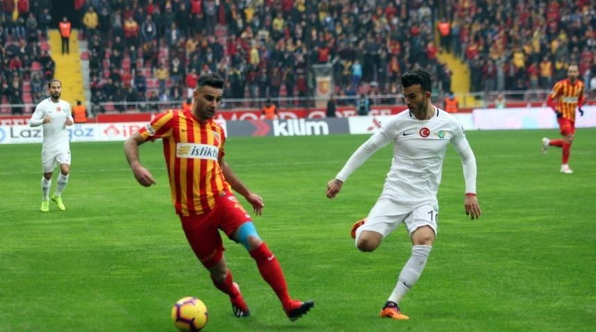 Kayserispor ilk kez peşpeşe kazandı