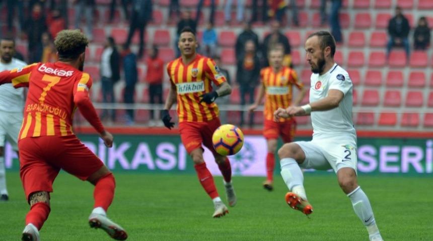 Kayserispor kalesini gole kapattı