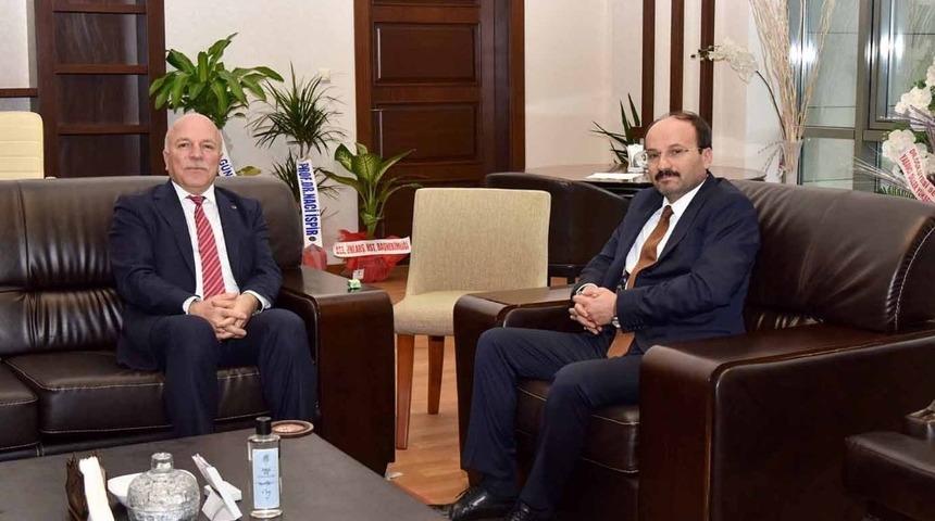 Rekt&ouml;r &Ccedil;akmak&rsquo;a hayırlı olsun ziyaretleri