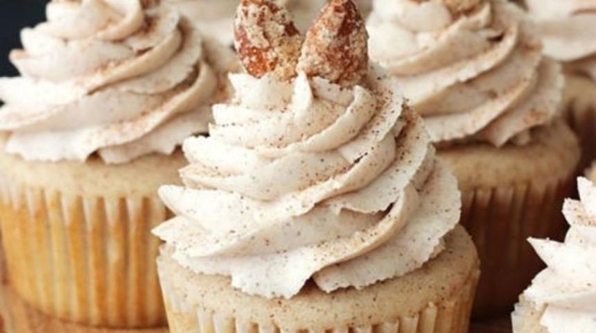 Tarçınlı Bademli Cupcake