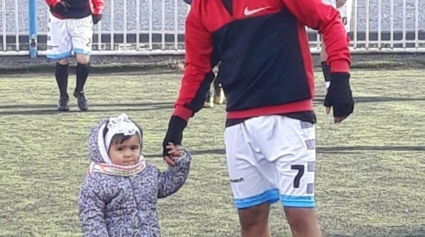 Minik Miray, babasına uğurlu geldi