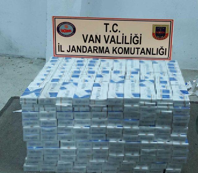 Yol kontrolünde, araçlarda gümrük kaçağı sigara, bal ve şeker bulundu