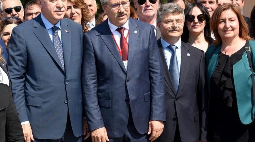 Rekt&ouml;r Budak&rsquo;tan Cumhurbaşkanı Erdoğan&rsquo;a &rsquo;destek&rsquo; teşekk&uuml;r&uuml;