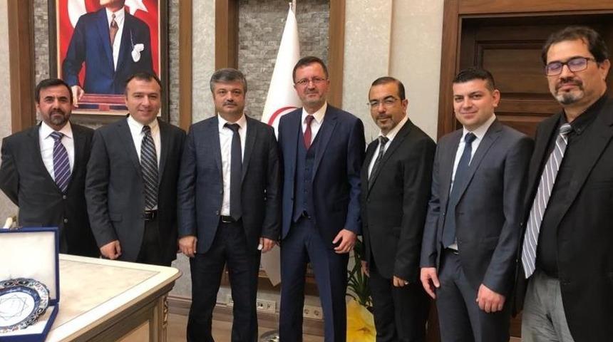 KONAHED’den Vali Toprak ve Genel Müdür Kara’ya ziyaret