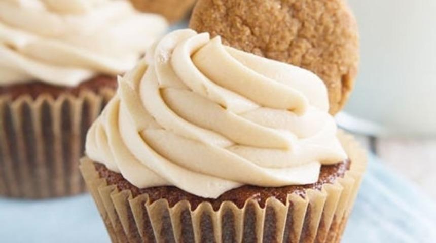 Zencefilli Kurabiyeli Cupcake