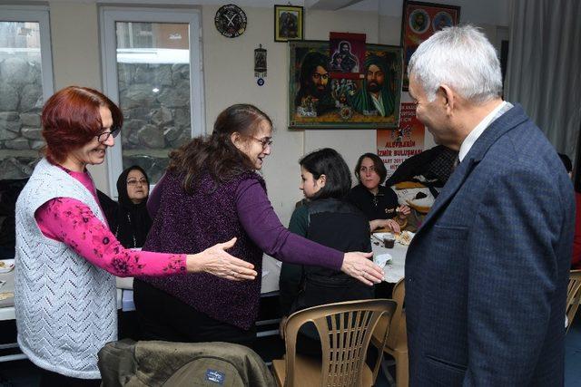 Başkan Günaydın’dan Cemevi inşaatı için destek sözü