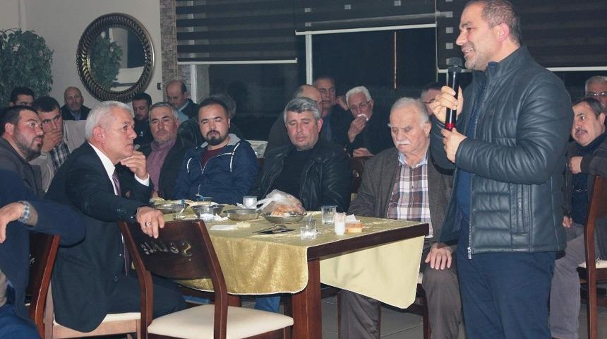 Alaşehir Ziraat Odası delegeler ve muhtarlarla buluştu