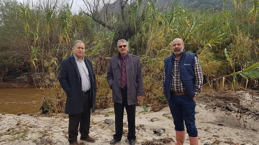 S&ouml;ke&rsquo;de yağışlar Kisir &Ccedil;ayını taşırdı