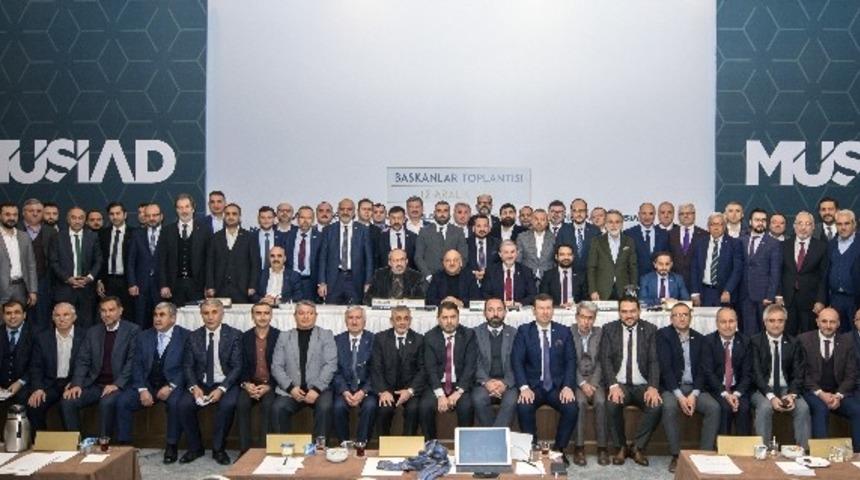 Bayhan M&Uuml;SİAD Başkanlar Kurulu toplantısına katıldı