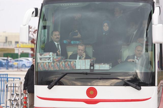 Cumhurbaşkanı Erdoğan, Konya'da