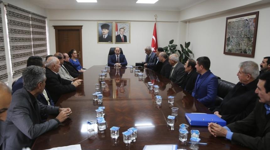 Silopi’de SYDV mütevelli heyetine muhtar temsilcileri seçildi